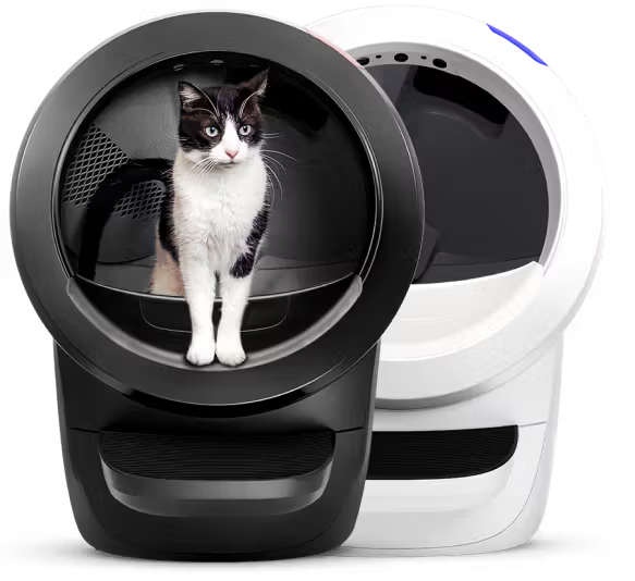 Litter-Robot 4 ホワイトとブラック