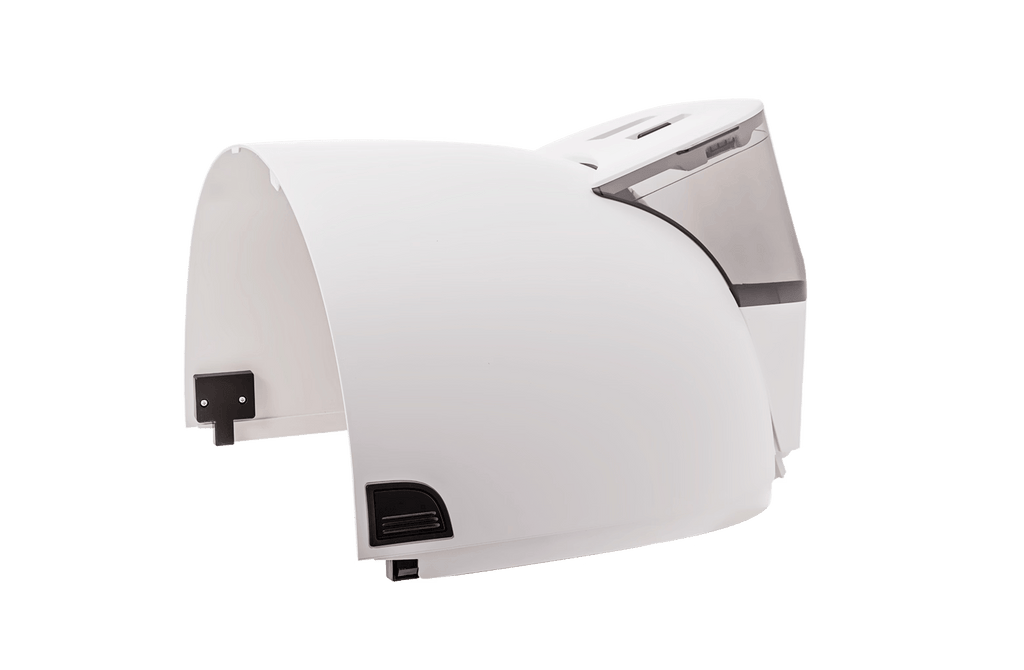 Litter-Robot 4 に取り付けた LitterHopper